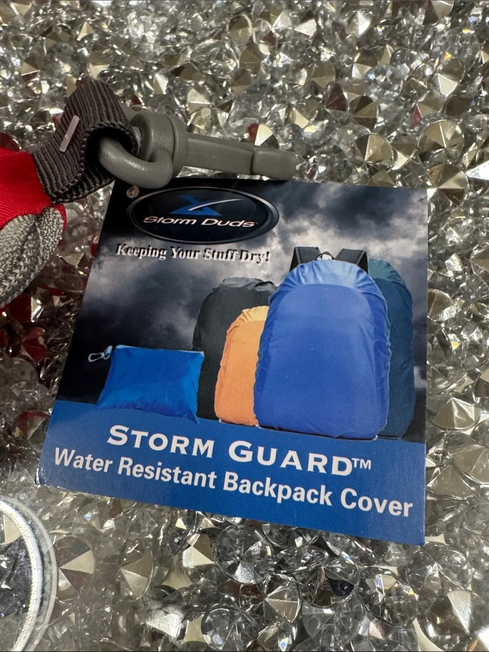 Bass Pro Shops storm dude water resistant backpack cover NWT